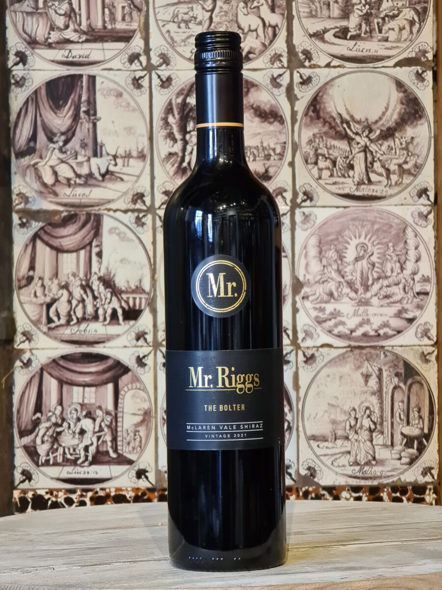 Mr. Riggs, The Bolter shiraz, McLaren Vale, Australië