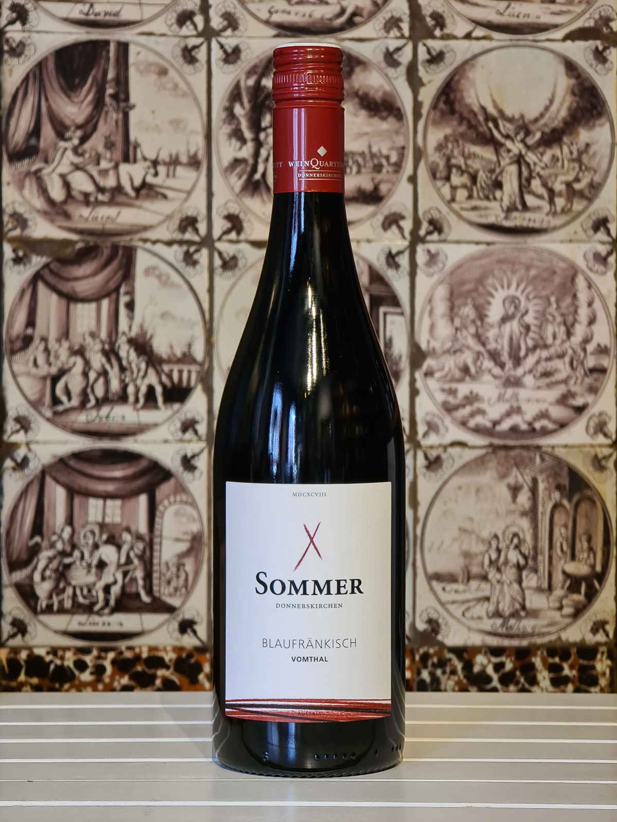 Sommer, blaufränkisch, Burgenland, Oostenrijk