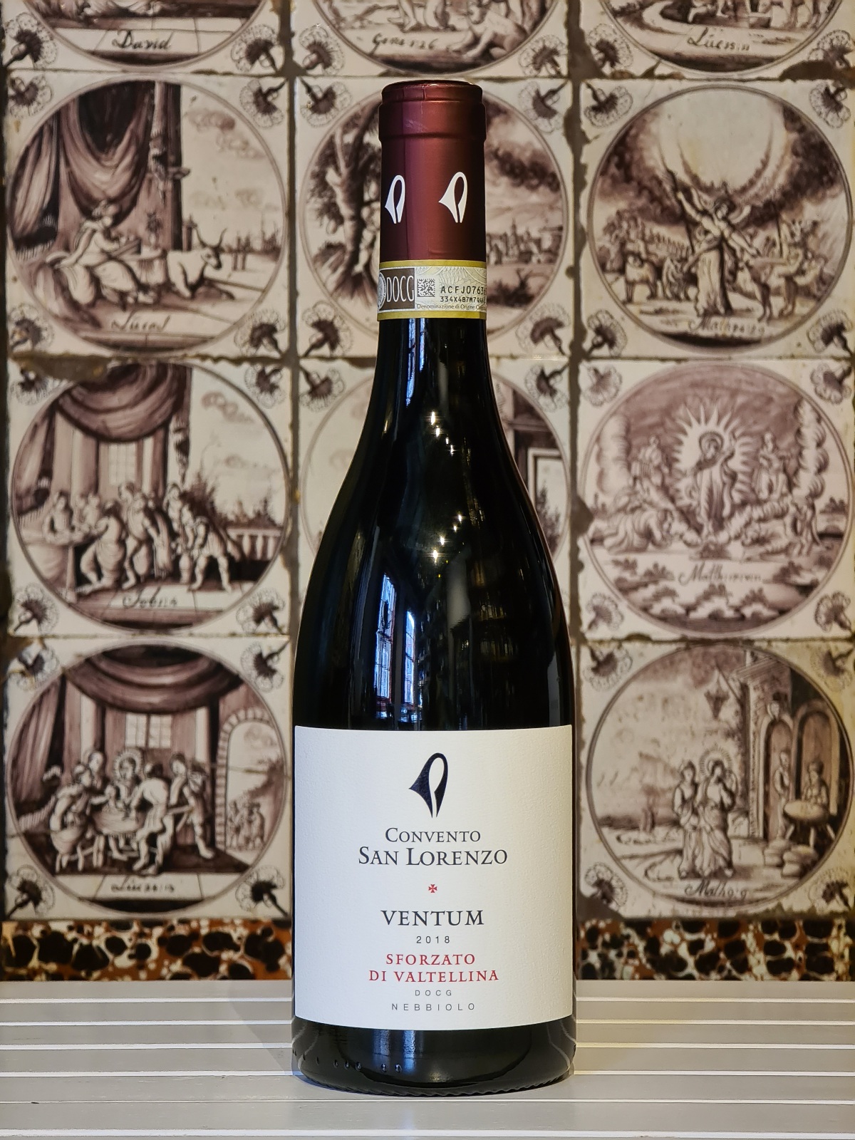 Convento San Lorenzo, Ventum, Sforzato della Valtellina, Italië