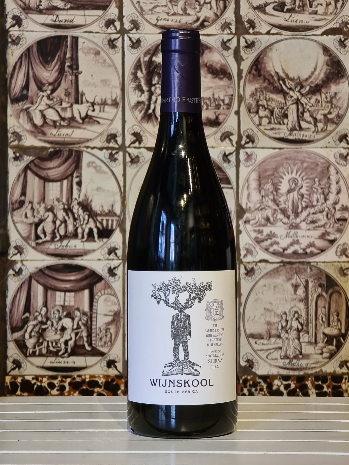 Wijnskool, shiraz, Western Cape, Zuid Afrika